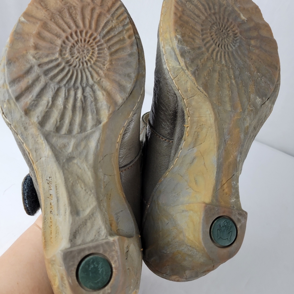 El Naturalista Leather Maryjane Platform Shoes - Picture 6 of 9